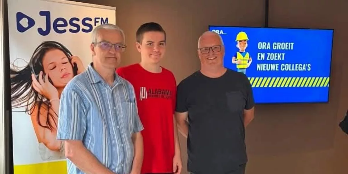 Daniel Vogel, weerfanaat uit Atlanta (Georgia) te gast in Weekendmodus