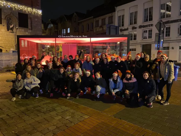 Malika dirigeerde fatburn dance tijdens warmste week