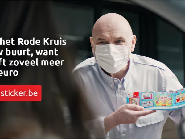 Heb jij al een sticker van het Rode Kruis gekocht?