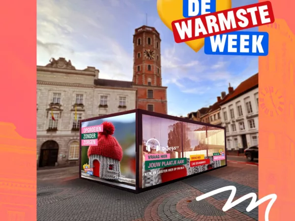De Warmste Week met Jess FM in Menen