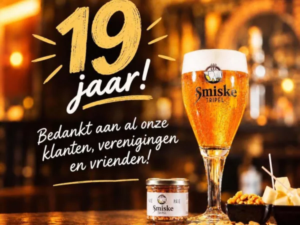 Eetcafé 't Smiske uit Geluwe vierde 19 jarig bestaan