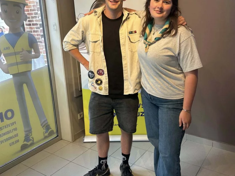 Te gast tijdens Wieltjesfeesten: Scouts Menen