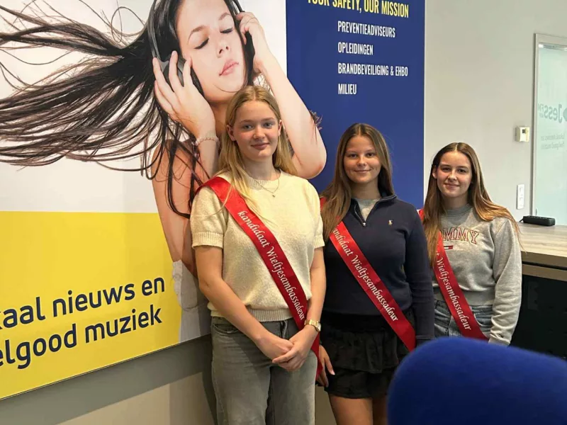 Kiara, Kircke en Indjara strijden voor titel Wieltjesambassadeur 2025-2026