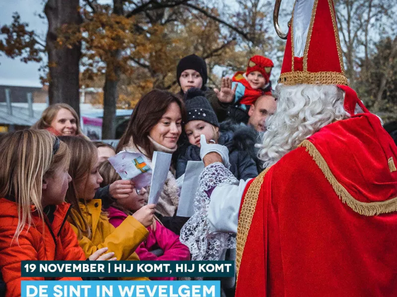 Intrede Sint in Wevelgem