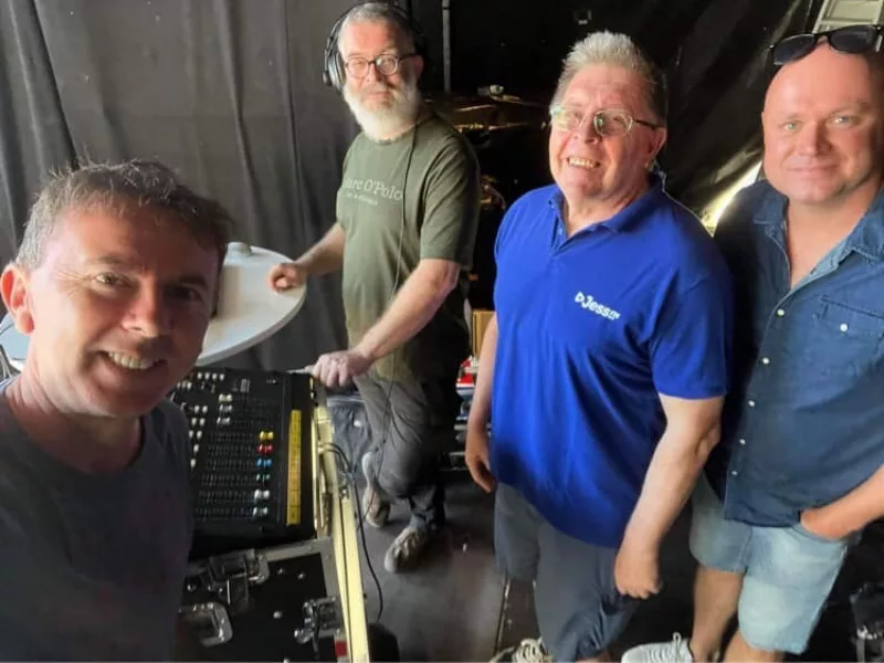 Herbeluister live uitzending tijdens Zomerkermis Wervik