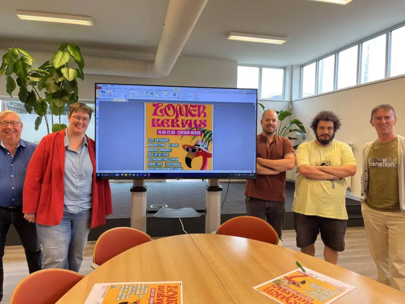 Akim Chouidem over Zomerkermis in Wervik
