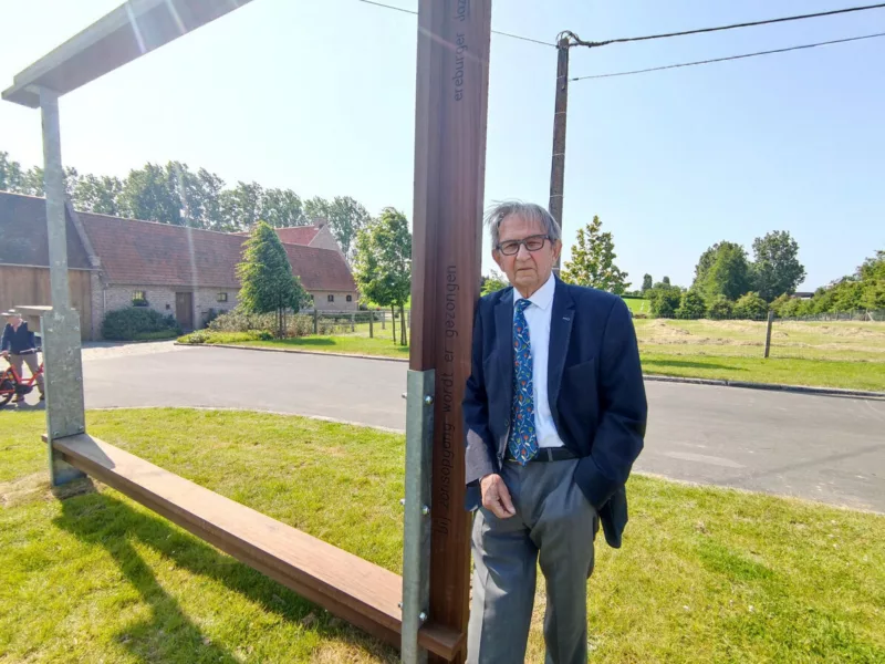 Ereburger Jozef Deleu stelde panoramakader voor