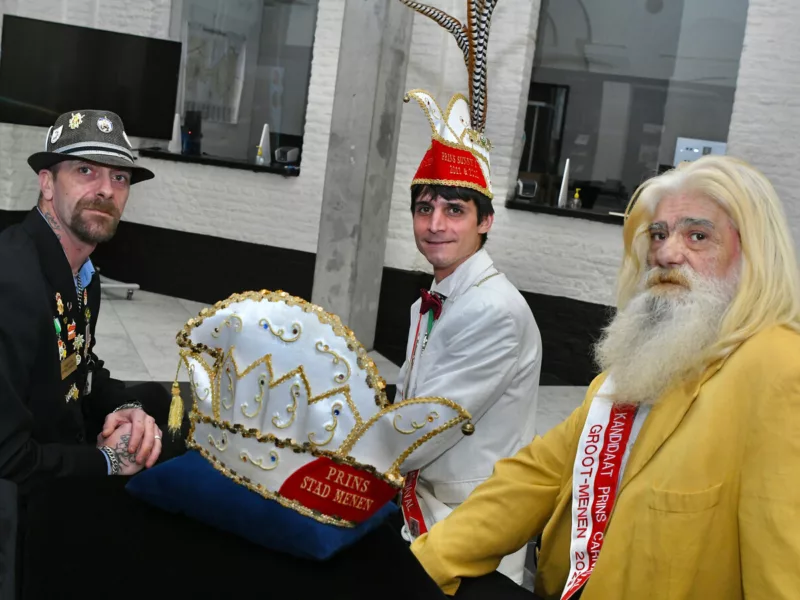 Wie wordt prins carnaval 2023 in Menen: Jeannick, Kurt of Sunny?