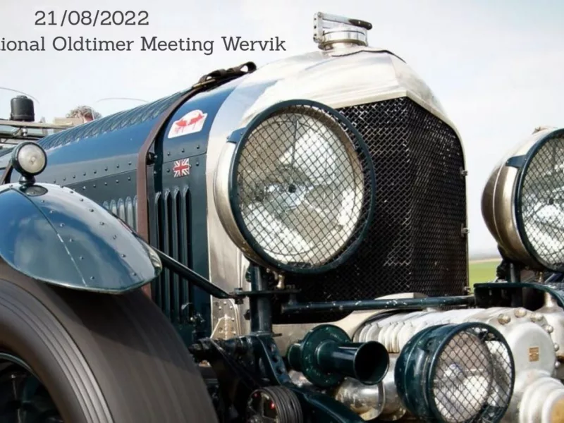Nicolas Galle nodigt iedereen uit op Oldtimermeeting