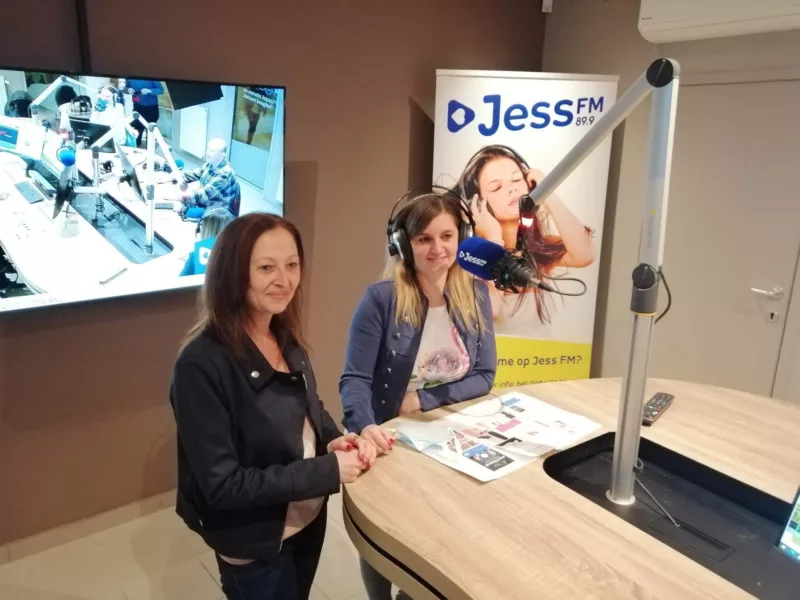 Melissa en Joany van Elip-sis Mode te gast bij Vitessa