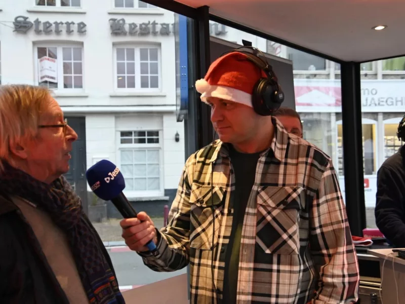 Ereburger Frank Deleu bracht een bezoekje aan het glazen huis