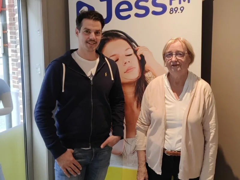 Berenice van de fietsbib Menen kwam langs in Jess After Work