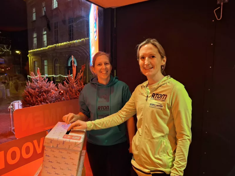 Running Team Olympic Menen liep rondjes ten voordele van Warmathon