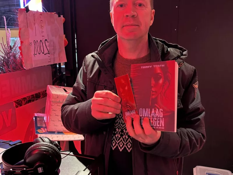 Timmy Tesch veilde zijn eerste boek voor de Warmste Week
