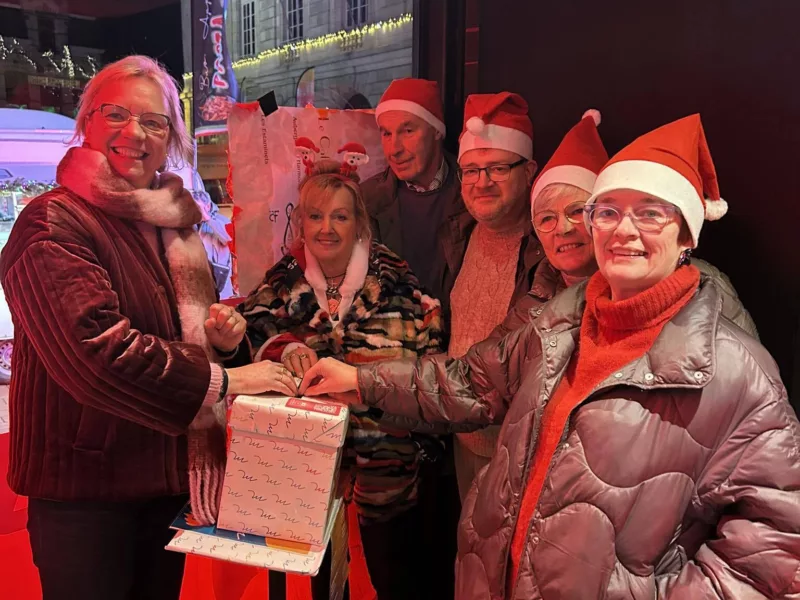 CD&V kwam langs met bijdrage voor Warmste Week