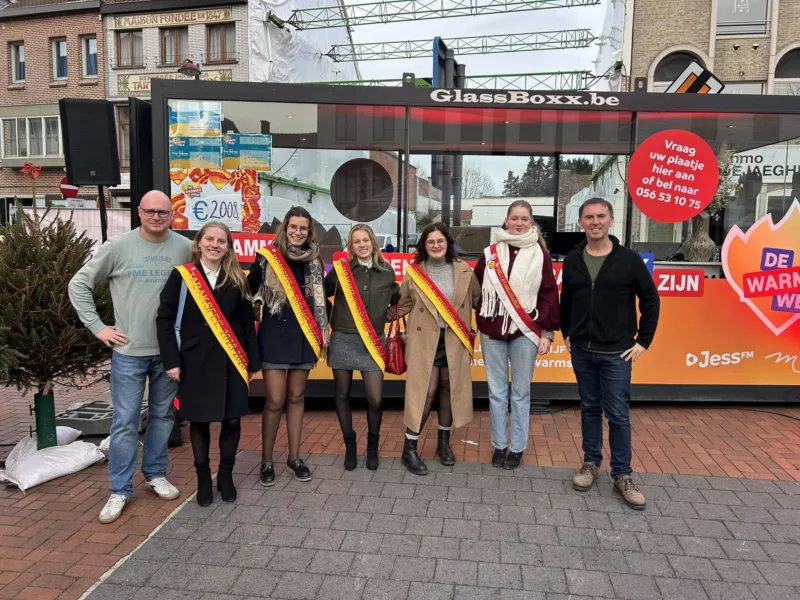 Stadsambassadrices Wervik bezochten Warmste Week in Menen