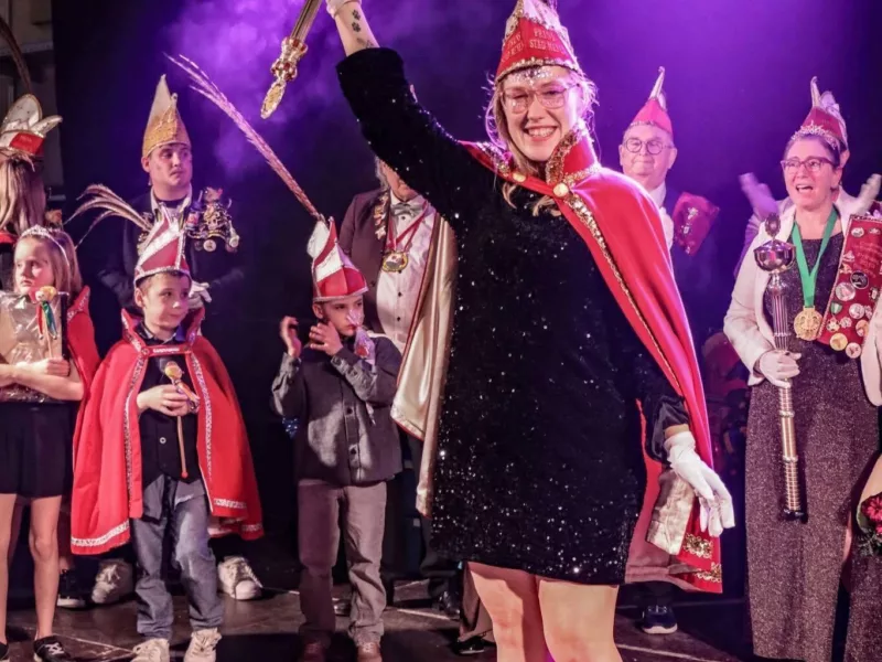 Celine Cool nieuwe stadsprinses carnaval Menen