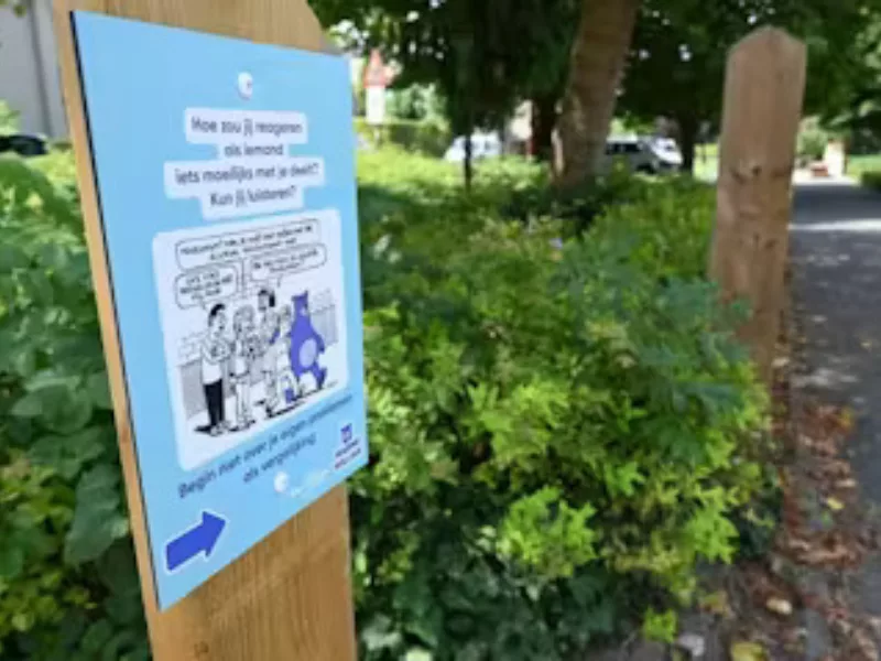 Estelle Dujardin: "De Warme William wandeling in Rekkem wordt op 29 augustus officieel geopend"